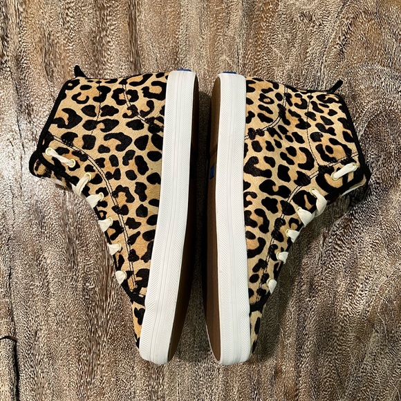 Kate Spade X Keds Leopard high tops - Picture 2 of 5